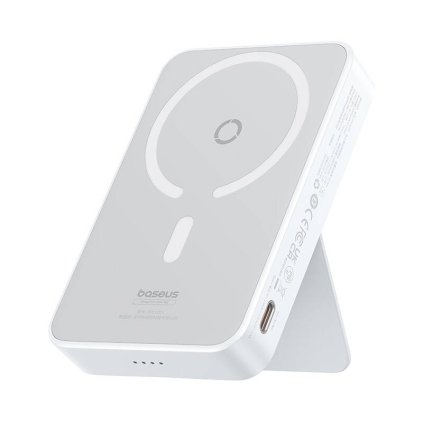 Baseus Power Bank MagPro Magnetické 5000mAh 20W MagSafe biele puzdro