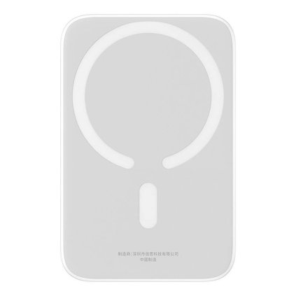 Baseus Power Bank Magnetické Mini Air 6000mAh 20W biele puzdro
