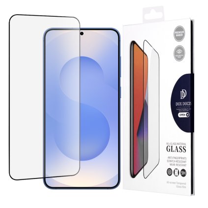 Dux Ducis tvrdené sklo Samsung Galaxy S25 čierna