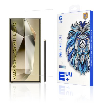 Lito 3D UV sklo Samsung Galaxy S24 Ultra priehľadné