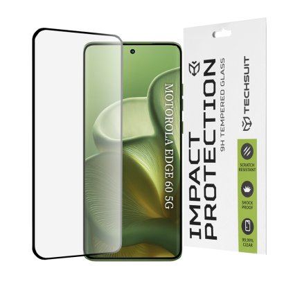 Ochranné sklo Techsuit 111D pre Motorola Edge 60 Edge 60 Fusion čierne