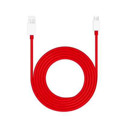 Dátový kábel OnePlus SUPERVOOC Charge USB-A - USB-C 10A 1,5m červený