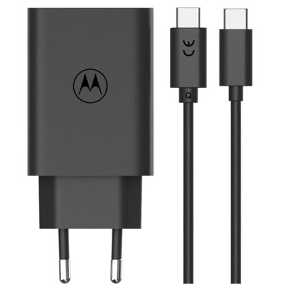 Rýchlonabíjačka Motorola TurboPower GaN vr. dátového kábla USB-C 68W čierna