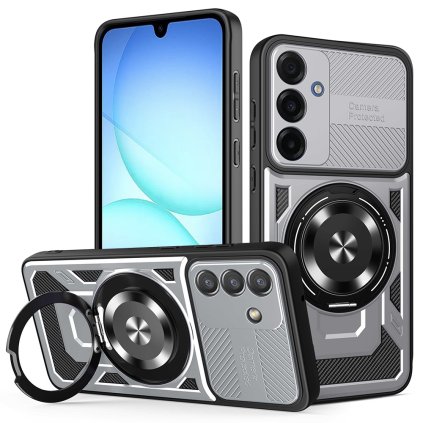 Techsuit RuggedCam pre Samsung Galaxy A17 5G A17 4G sivý