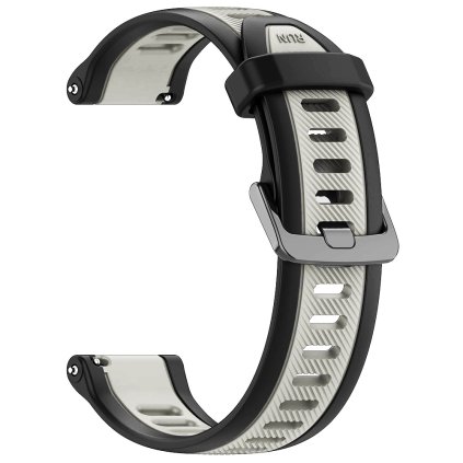 Techsuit Remienok 22mm Huawei GT2 GT3 Pro Xiaomi S1 Sivý