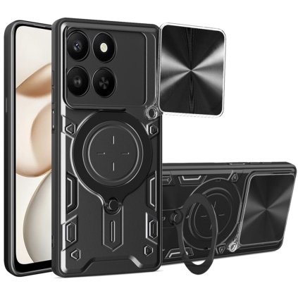 Techsuit CamGuard Pro pre Honor 400 Smart 5G 400 Smart 4G X7d 4G čierna