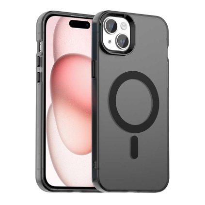 Techsuit CandyCase MagSafe iPhone 15 čierna