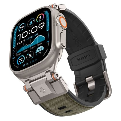 Spigen DuraPro Armor pre Apple Watch (42/44/45/46/49mm) vojenská zelená