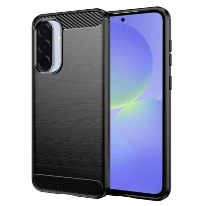 Techsuit Carbon Silicone pre Samsung Galaxy A36 5G A56 5G čierna