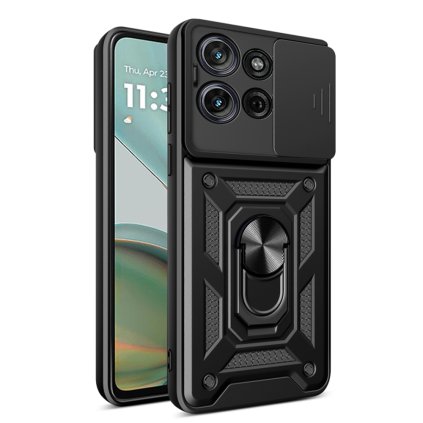 Puzdro Techsuit CamShield Series pre Motorola Moto G75 čierne
