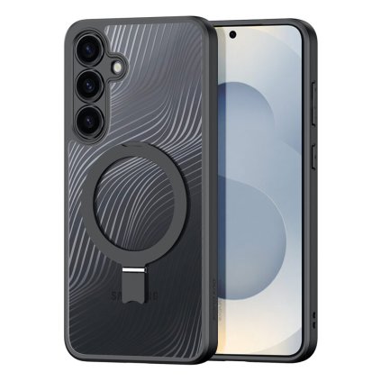 Dux Ducis Aimo MagSafe magnetický stojan Samsung Galaxy S25 čierny