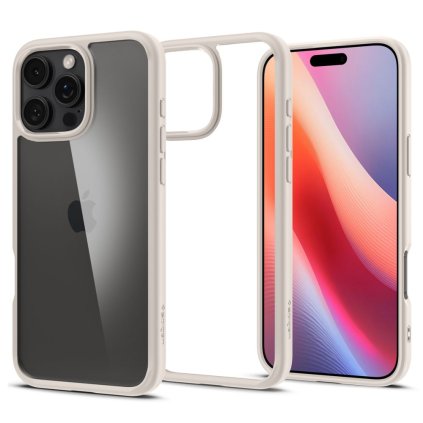 Spigen Ultra Hybrid iPhone 16 Pro prírodný titán