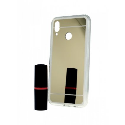 Zadný zrkadlový kryt na Huawei P20 Lite silikón zlatý