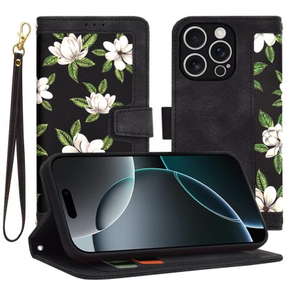 Techsuit FlipCraft iPhone 16 Pro Kvety úsvitu