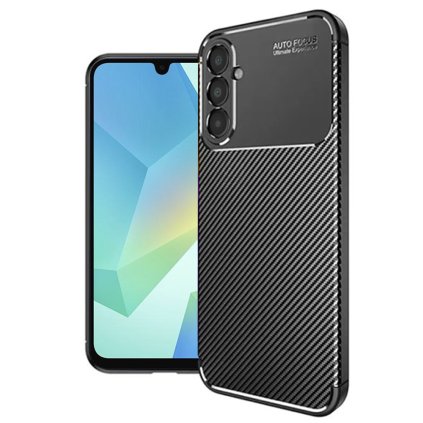 Puzdro Techsuit CarbonFiber pre Samsung Galaxy A16 4G A16 5G čierne