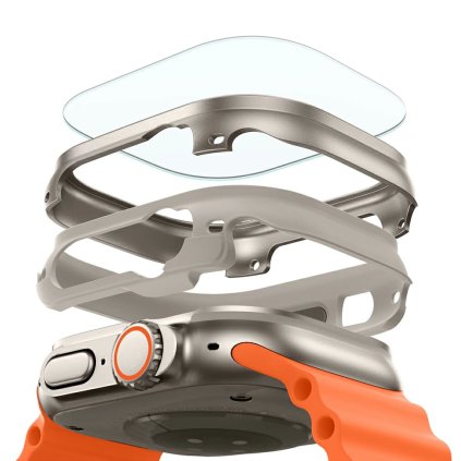 ESR Armorite Protection Set pre Apple Watch Ultra Ultra 2 Ultra 3 Titánová