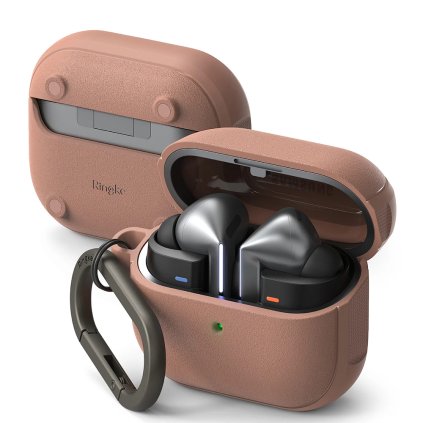 Kryt Ringke Protection Onyx Magnetic pre Samsung Galaxy Buds 3/3 Pro Koralová