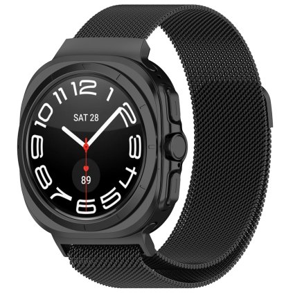 Techsuit remienok pre Samsung Galaxy Watch Ultra 47mm Watch Ultra 2 čierny