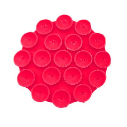 Techsuit SR-CUP držiak telefónu prísavka silikónová červená