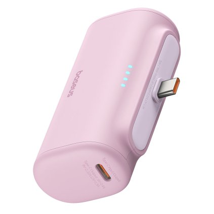 Baseus Powerbanka P10068306413-00 20W 5000mAh Baby Pink