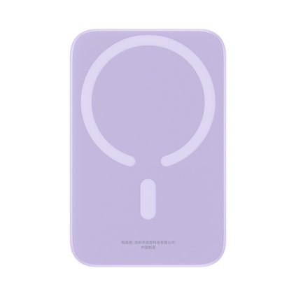 Baseus Power Bank Mini Air 6000mAh MagSafe 20W fialová