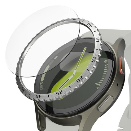 Ringke Styling rámček Samsung Galaxy Watch7 40mm Strieborný vzor 5