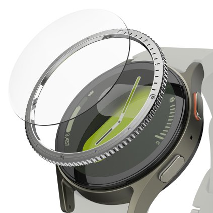 Ringke Bezel Samsung Galaxy Watch7 40mm Silver Pattern7