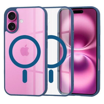 Techsuit MagSafe Pro iPhone 16 Plus Modrý