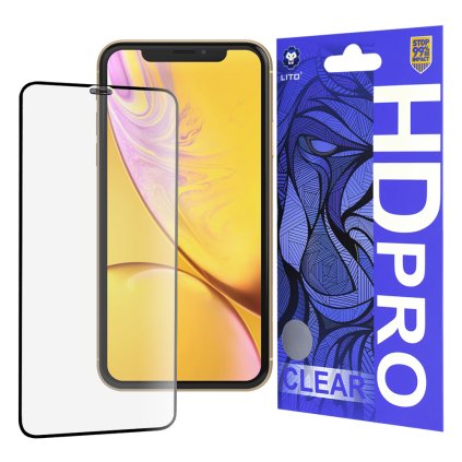 Lito HD Pro Číry iPhone XR iPhone 11 Čierny