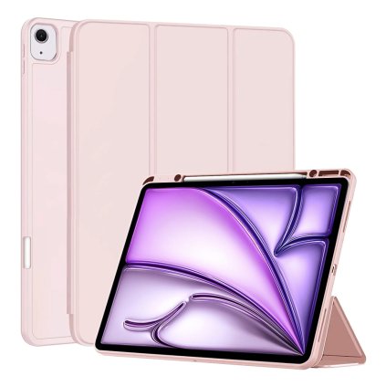 Techsuit Flex Trifold Pencil Holder iPad Air 13 Pink