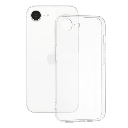 Techsuit Clear Silicone iPhone 16e priehľadné puzdro