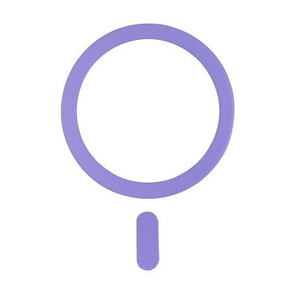 Techsuit MagSafe Adapter MPR5 Okrúhly Hliníkový 3M Svetlofialový