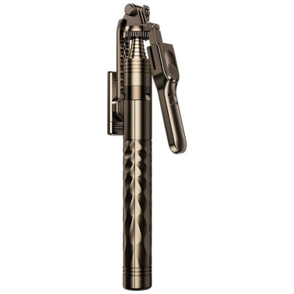 Techsuit Selfie tyč K28 Bluetooth 360 Skladacia 175cm Čierna