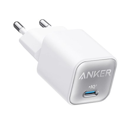 Anker Nano 3 GaN Rýchlonabíjačka Typ C 30W Biela