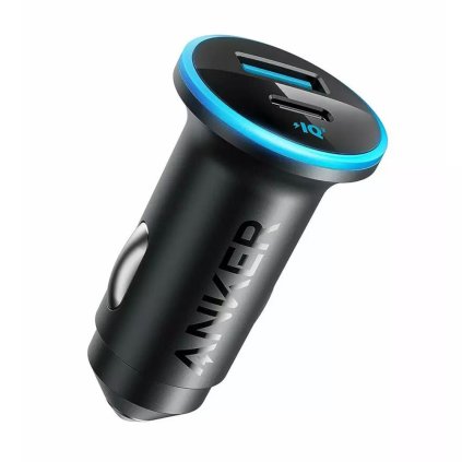 Anker autonabíjačka 323 A2735G11 USB Type-C LED 52.5W čierna