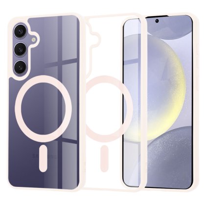 Techsuit MagSafe Pre Samsung Galaxy S24 Plus Telová ružová