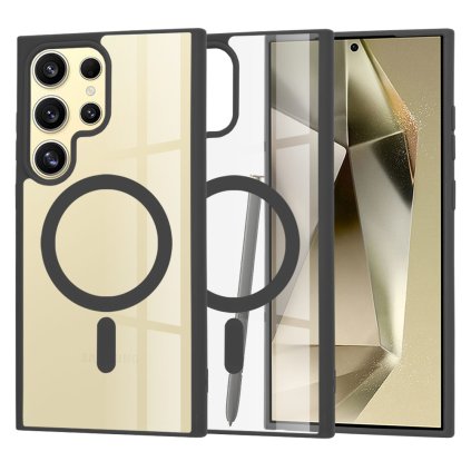 Techsuit MagSafe Pro kryt pre Samsung Galaxy S24 Ultra čierna