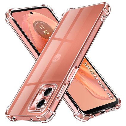 Techsuit Nárazuvzdorný priehľadný silikón Motorola Moto G04 G04s G24 E14