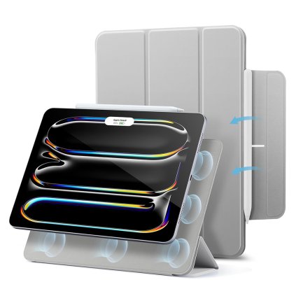 ESR Rebound Magnetic iPad Pro 13 2024 2025 sivá