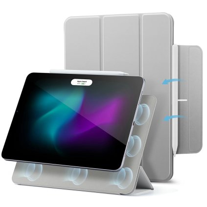 ESR Rebound Magnetické puzdro iPad Pro 11 2024 2025 Sivé