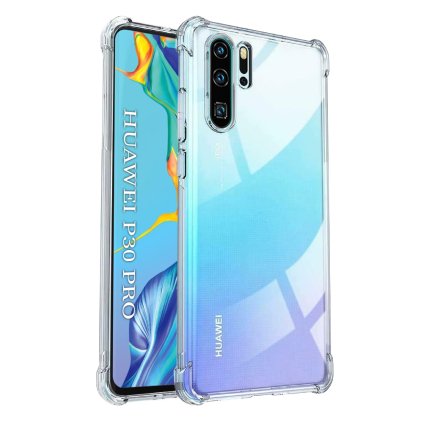Techsuit Nárazuvzdorný priehľadný silikón Huawei P30 Pro P30 Pro NE