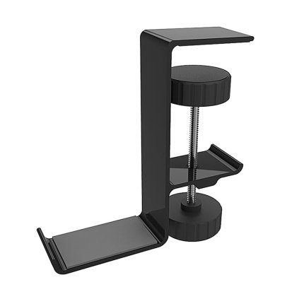 Techsuit Desk Holder DH2 Univerzálny vešiak na tašky slúchadlá čierny
