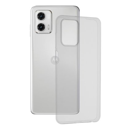 Techsuit Číry silikón Motorola Moto G73 Priehľadný