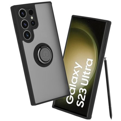 Techsuit Glinth Samsung Galaxy S23 Ultra Čierna