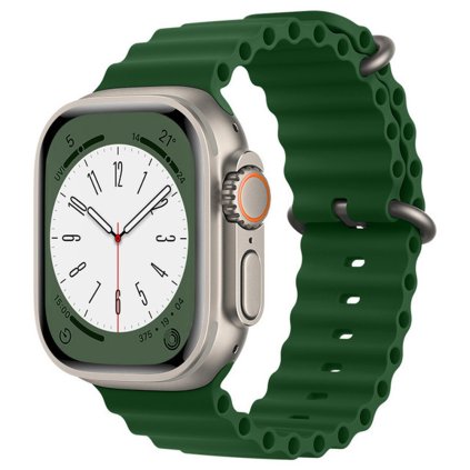 Techsuit Remienok W038 Apple Watch 38 40 41 42mm Army Green