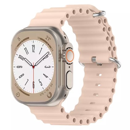 Techsuit Remienok W038 Apple Watch 42-49mm Ružový