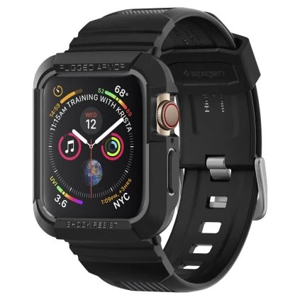 Spigen Rugged Armor Pro Apple Watch 44/45mm Čierne