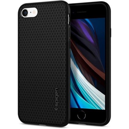 Spigen Liquid Air iPhone 7 8 SE 2020 2022 Čierna