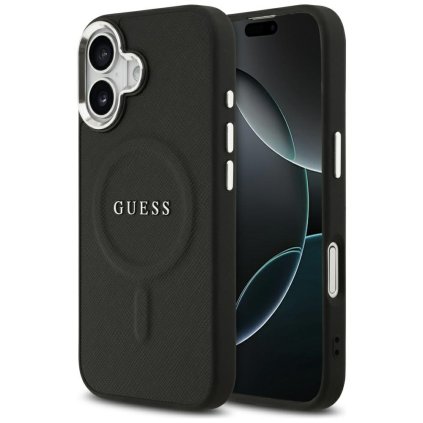 Guess Hardcase Classic Logo MagSafe iPhone 17 čierny
