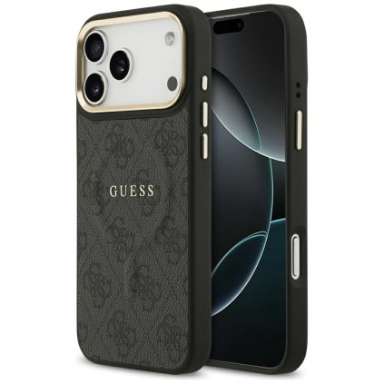 Guess Hardcase 4G Classic MagSafe iPhone 17 Pro čierny